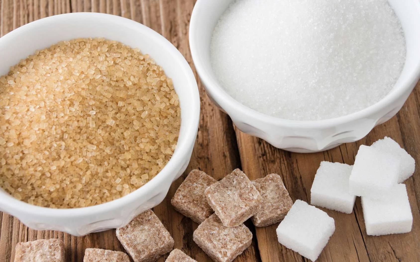 sucre blanc ou sucre de canne roux
