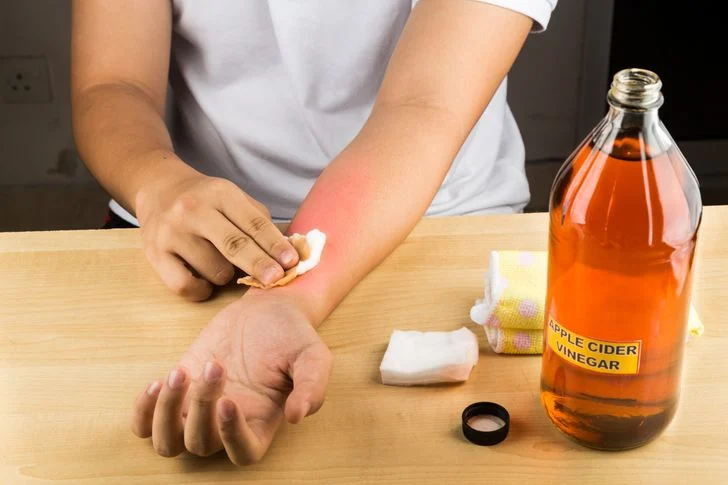 Le vinaigre de cidre de pomme pour empêcher les bactéries de se propager