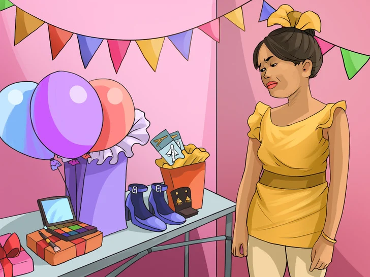 Lequel des cadeaux n'a pas plu à Megan