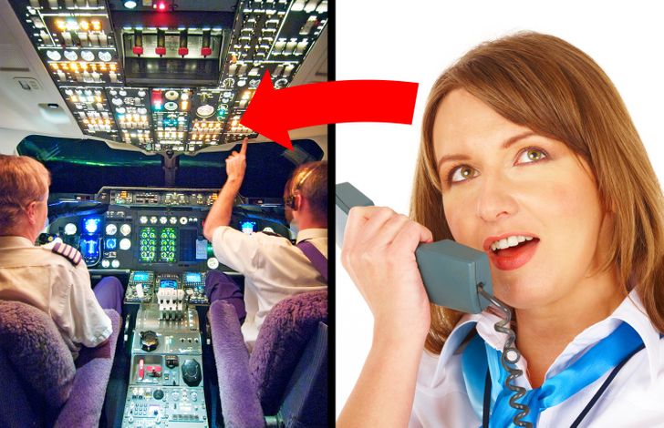 Les pilotes communiquent avec les hôtesses de l'air par une porte blindée
