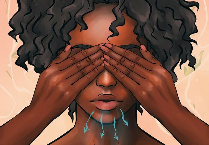 L’exercice des paumes des mains