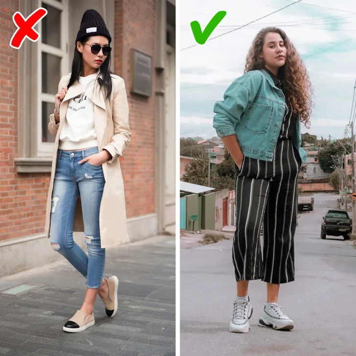 Optez pour des vêtements amples