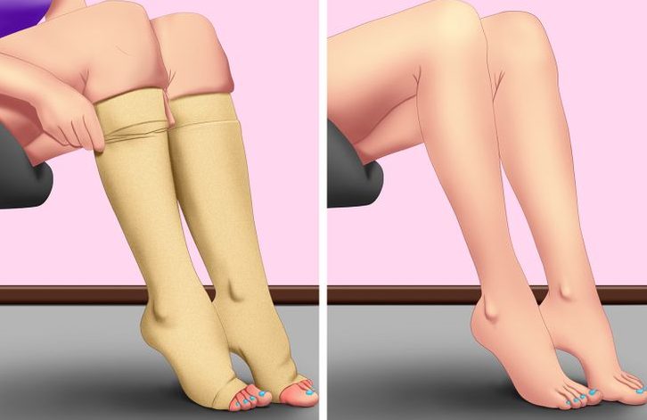 Portez des chaussettes de compression e1648262686813 dégonfler vos jambes