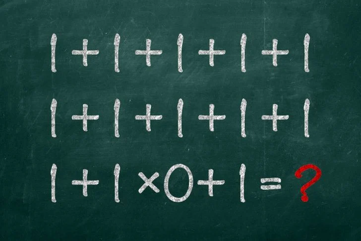 Question énigmes maths