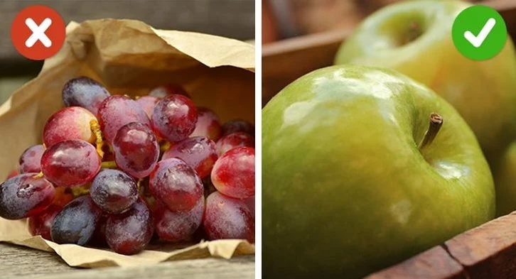 Raisins VS. Pommes