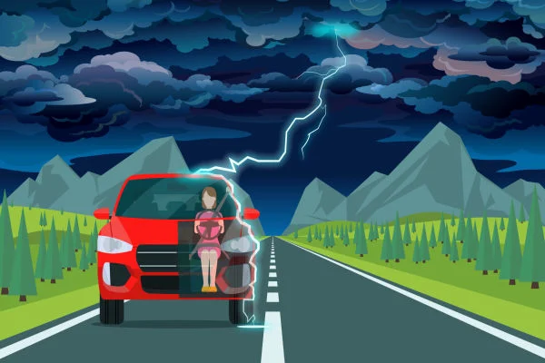 Si vous voyagez en voiture ou faites du vélo