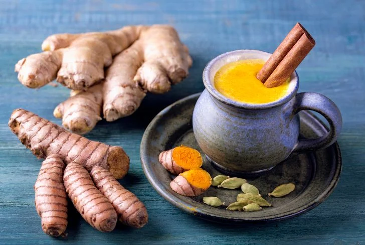Thé au curcuma et au gingembre