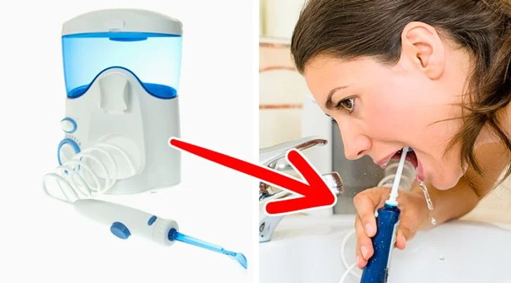 irrigateur buccal saignement