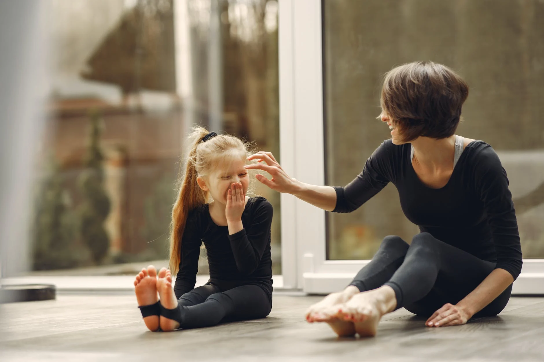 Faites de l'exercice avec vos enfants