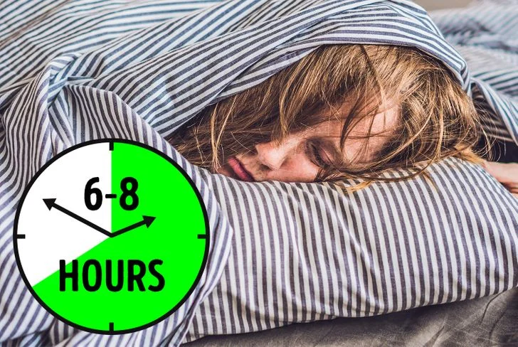 Dormez suffisamment