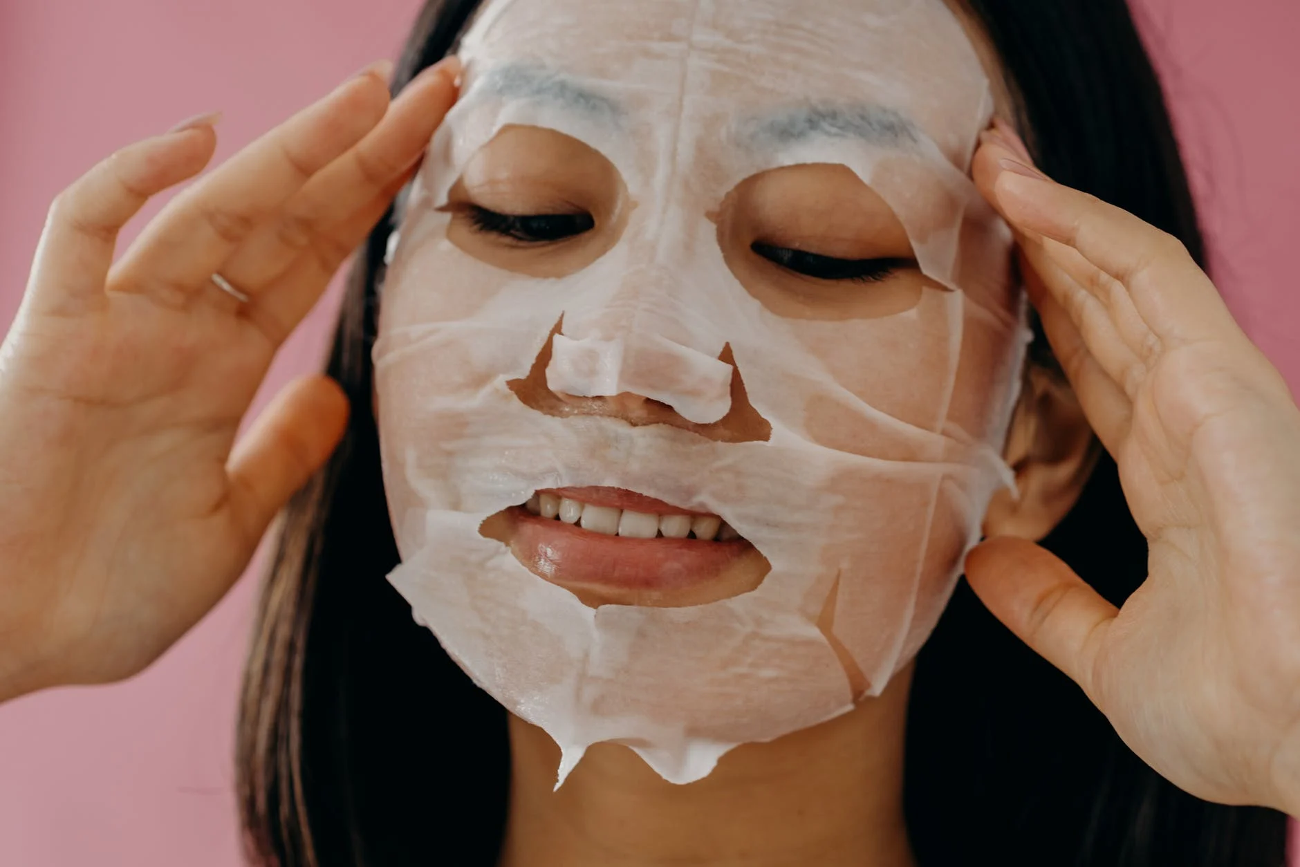 Masque facial en feuille