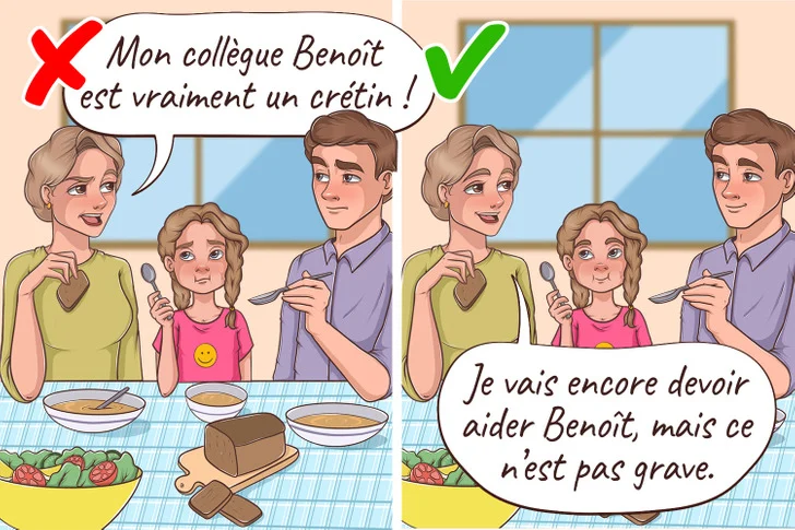 Soyez prudent avec les critiques enfant