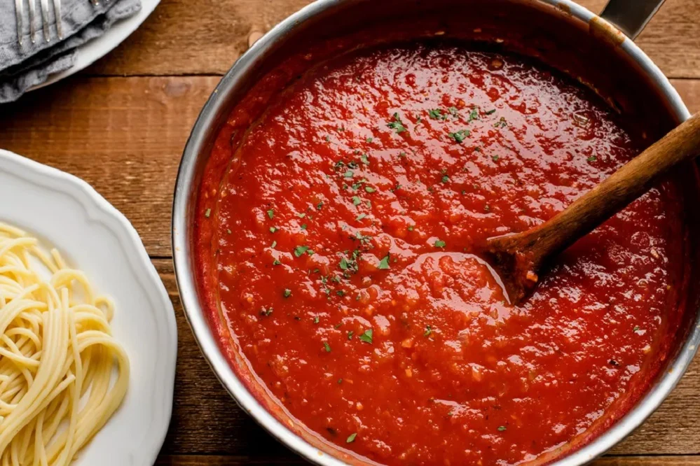 la sauce à spaghetti en boîte