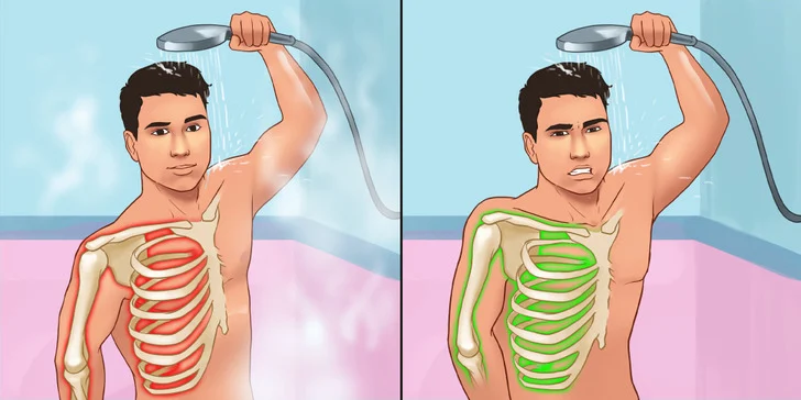 Les douches froides améliorent la circulation sanguine et réduisent les douleurs musculaires