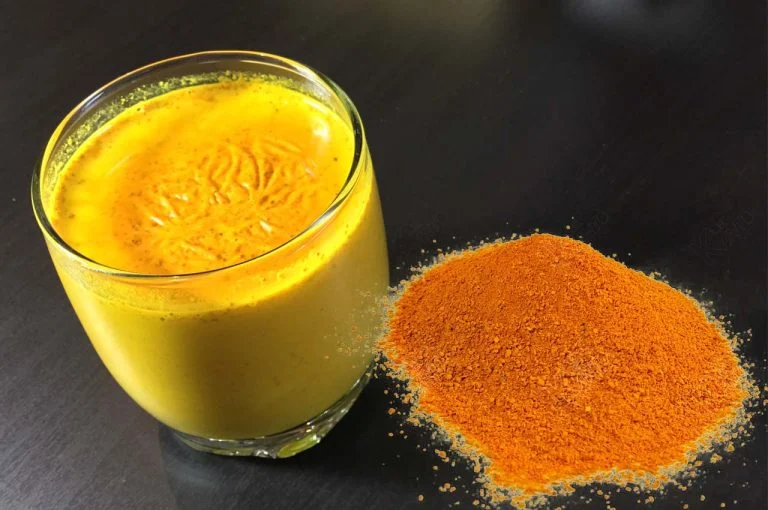Lait de curcuma