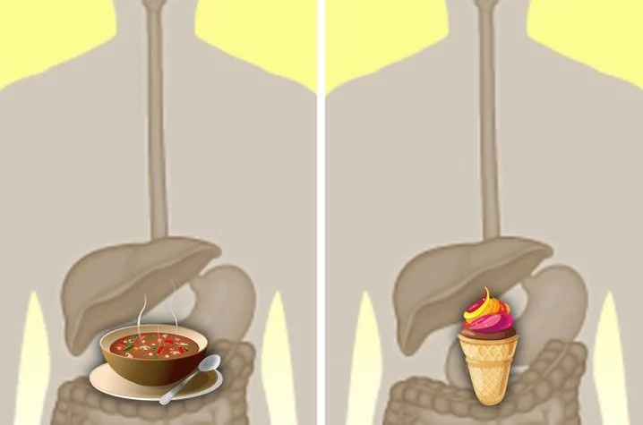 Notre corps a plus de mal à digérer les aliments froids