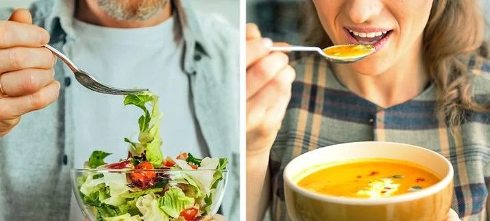 Les aliments chauds vous rassasient plus longtemps