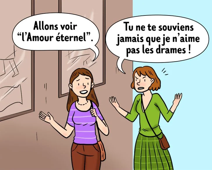 Vous faites toujours attention à ne pas dire quelque chose de mal qui pourrait déclencher sa colère