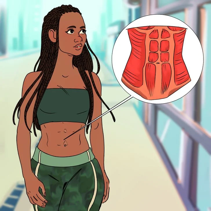 marche Vous ne faites pas travailler vos abdominaux