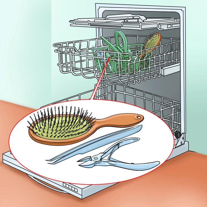 Coupe-ongles, pinces à épiler et brosses