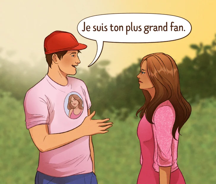 situation Je suis un si grand fan