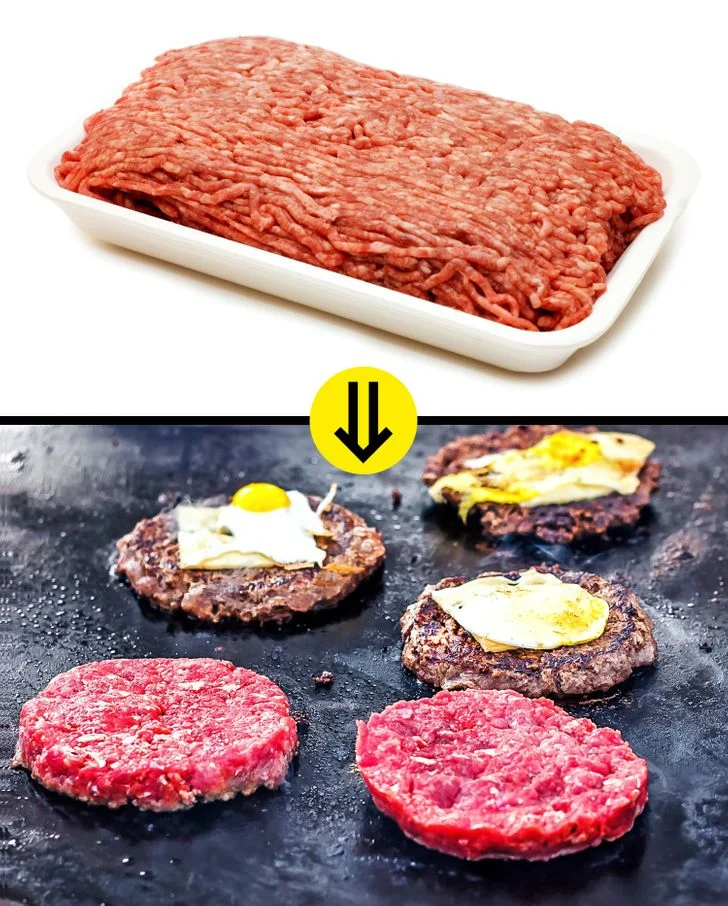 La viande hachée