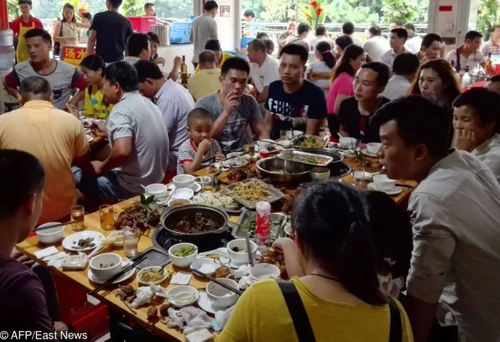 Les Chinois invitent rarement des gens chez eux.
