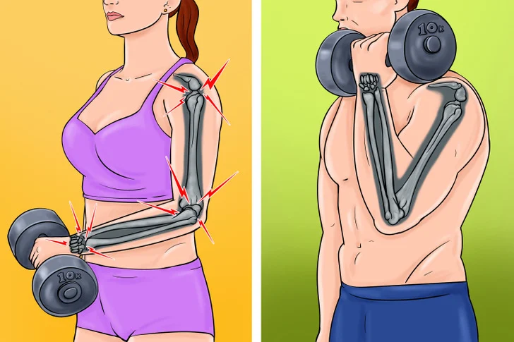 Les hommes ont des os beaucoup plus solides que ceux des femmes