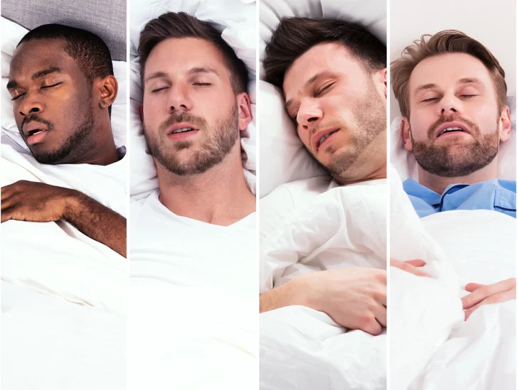 Les hommes ronflent plus souvent que les femmes
