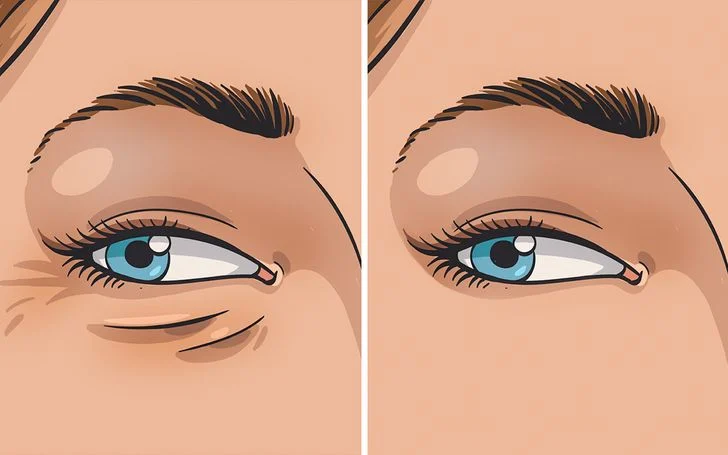 Vous avez les yeux gonflés