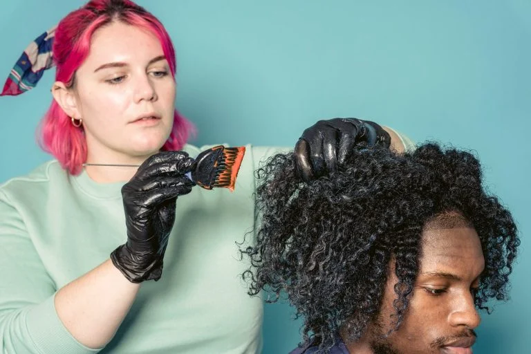 coloration des cheveux