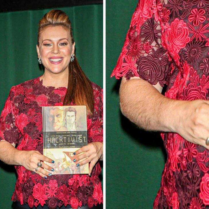 Alyssa Milano beaute
