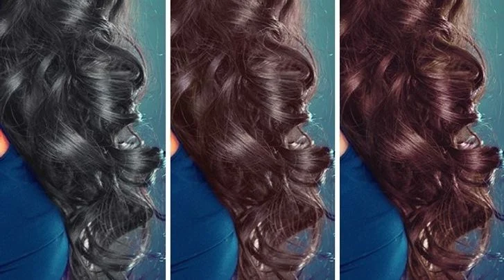 teinte pour cheveux noirs