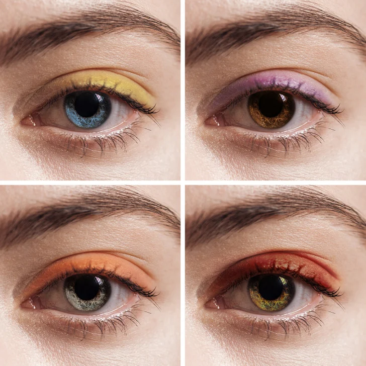couleur d'yeux femme