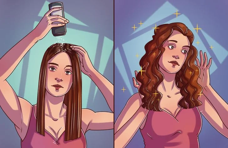 Servez-vous d'un shampooing sec adapté aux colorations.