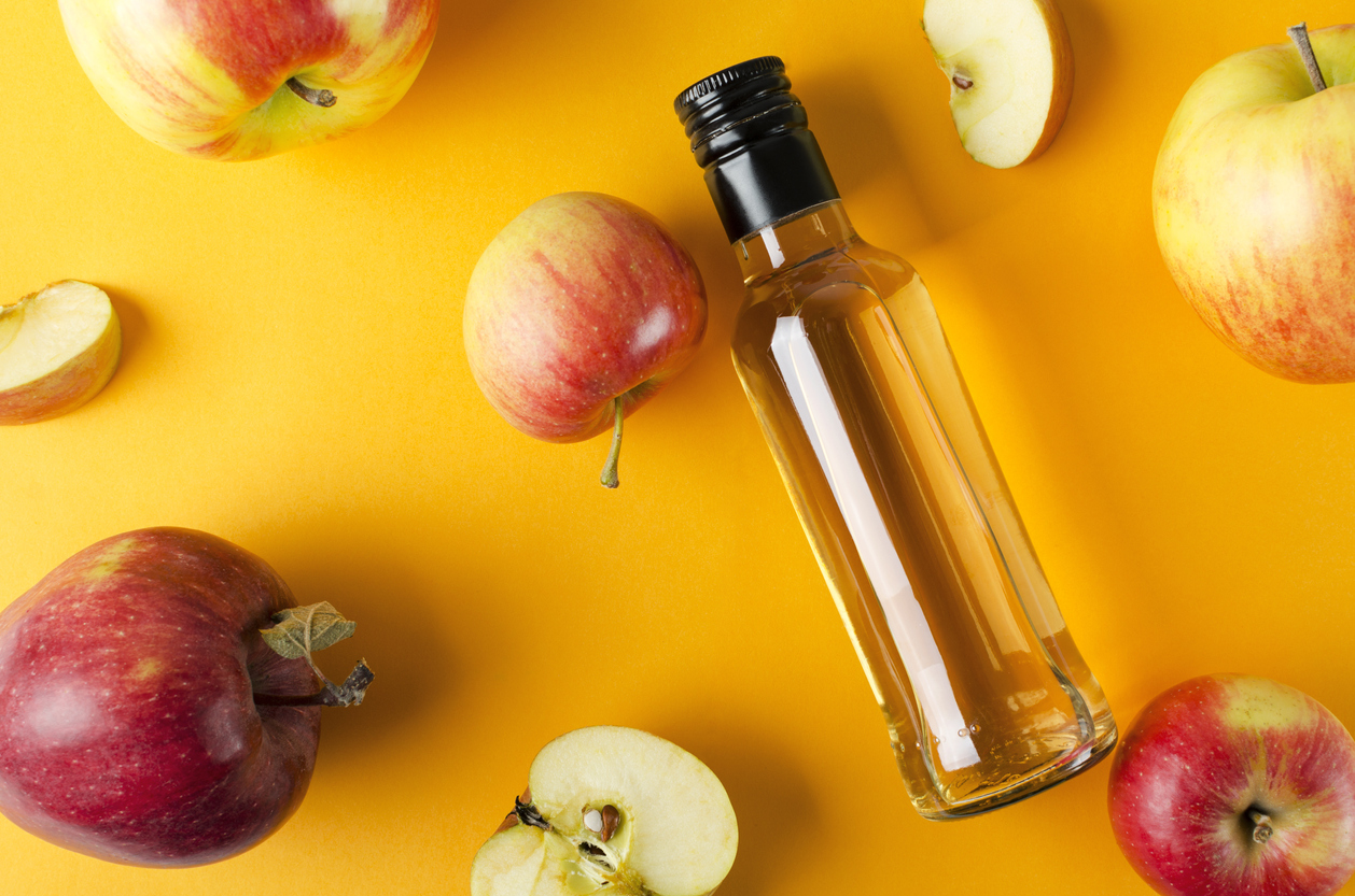 Le vinaigre de cidre sebum