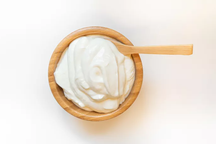 Masque à base de yaourt