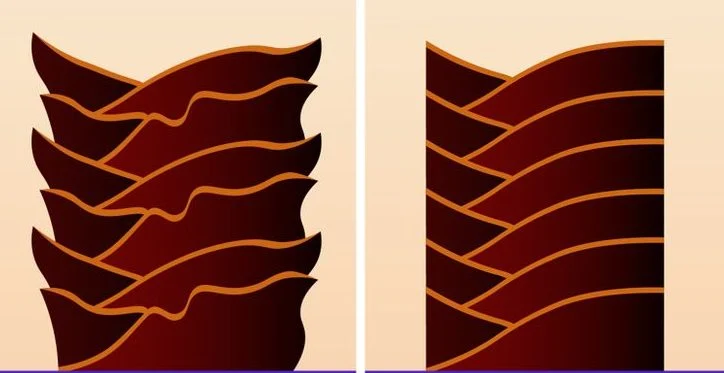 Vous pouvez avoir les cheveux crépus
