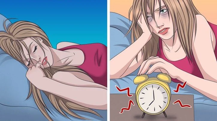 affecter la qualité de votre sommeil cheveux detaches