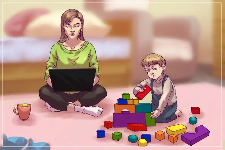 Ne communiquent pas avec leurs enfants