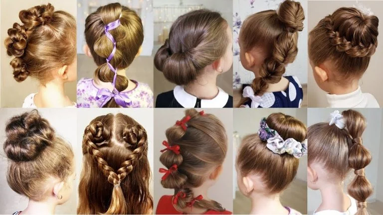 coiffures faciles et rapides pour votre fille