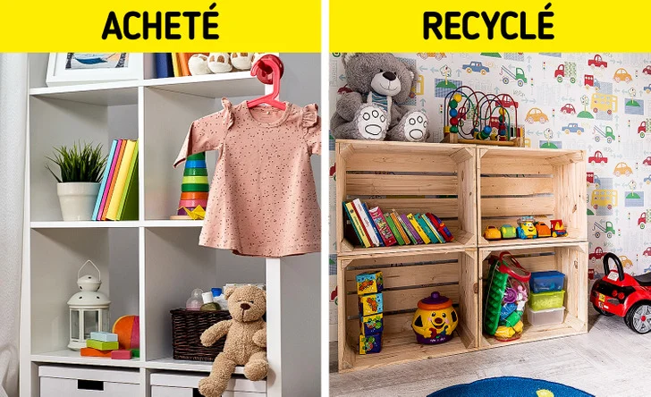 Jeter des matériaux qui pourraient être utiles en les recyclant