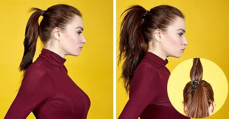 Pour donner du volume à votre queue de cheval, utilisez une épingle à cheveux ordinaire