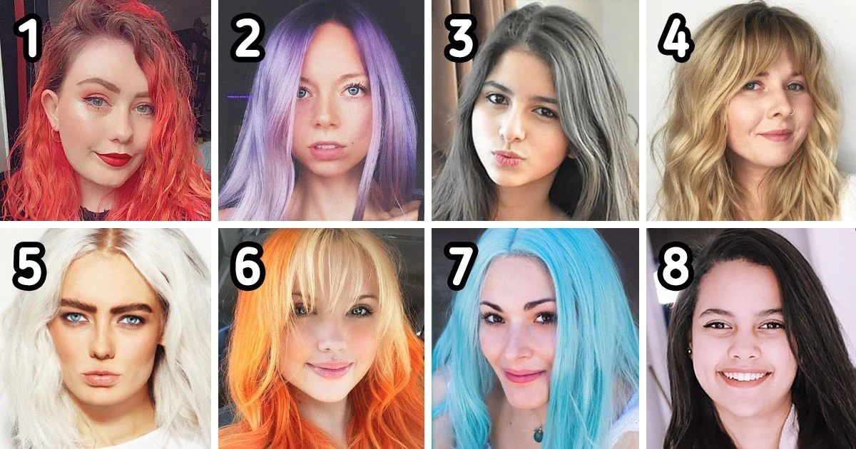 Choisissez une couleur de cheveux parmi ces 10 teintes et découvrez ce qu’elle révèle sur vous00 couleur de cheveux