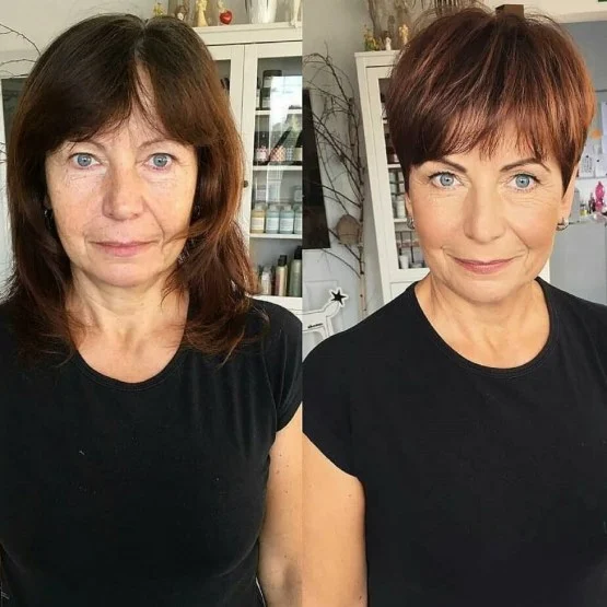 Coupe de cheveux Pixie jeune