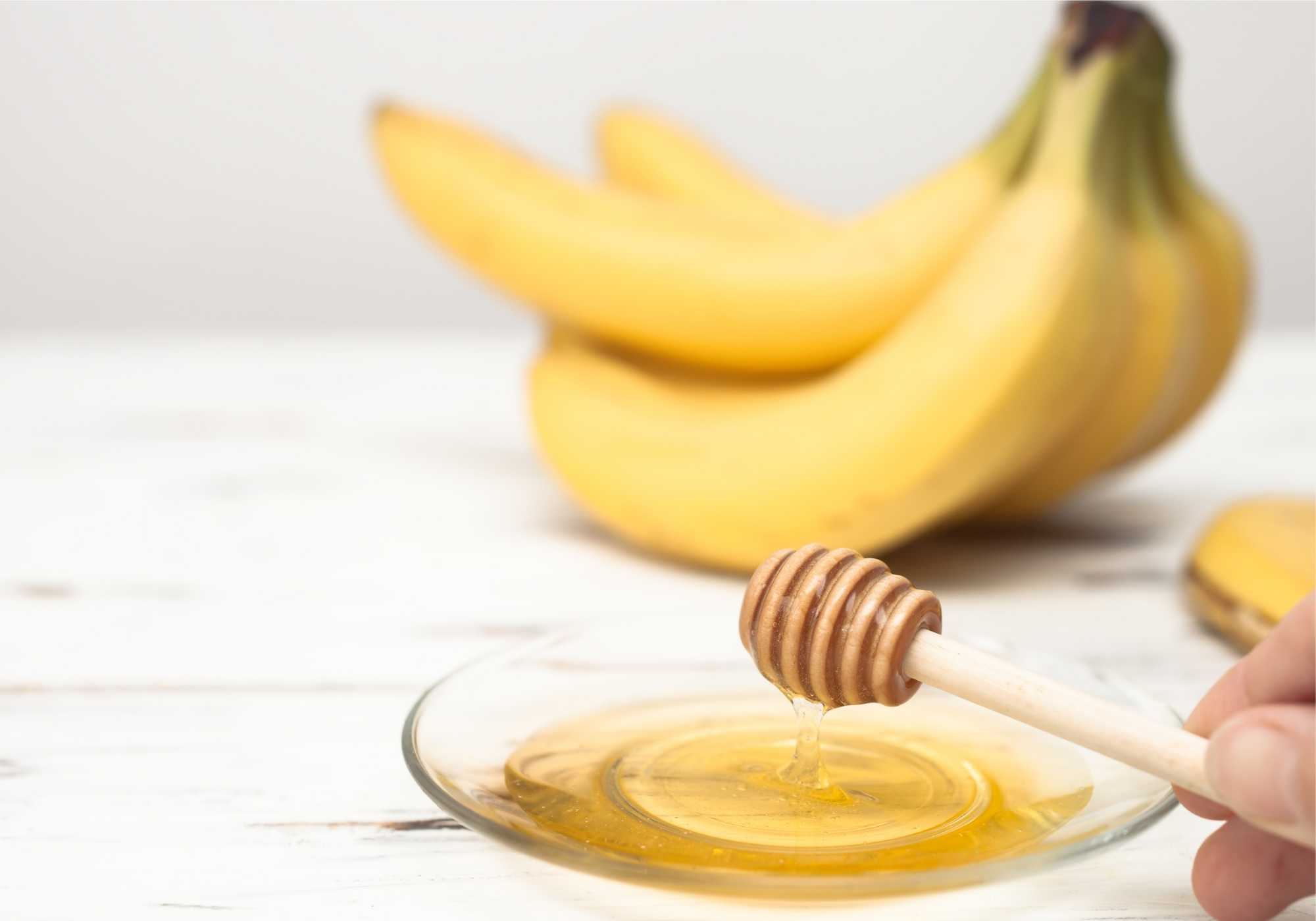 Le masque capillaire à la banane et au miel