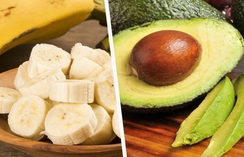 Masque capillaire à la banane et à l'avocat