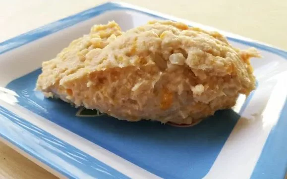 Plat de poulet et de thon