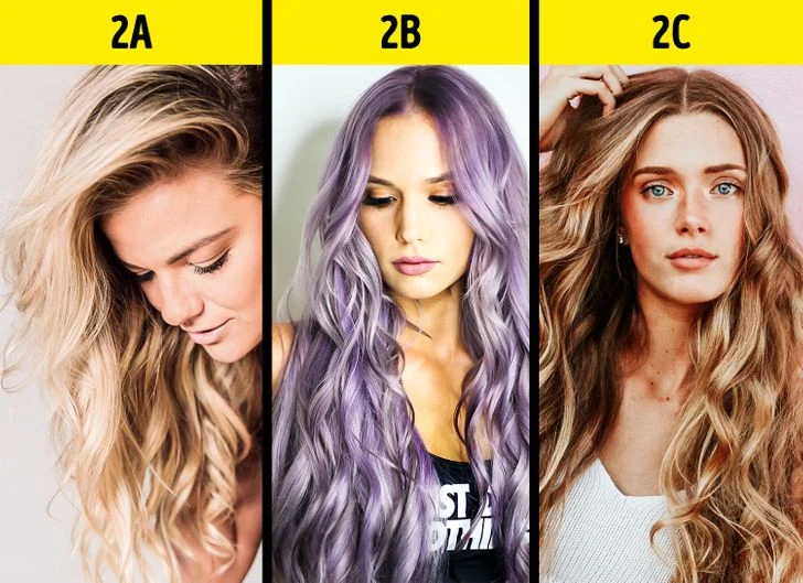 Type 2 : Les cheveux ondulés