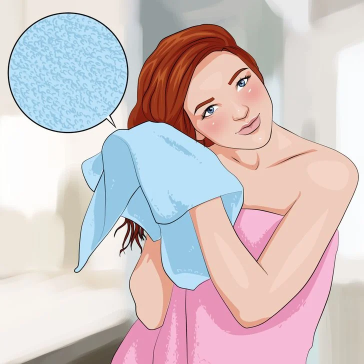 Une bonne coiffure commence sous la douche